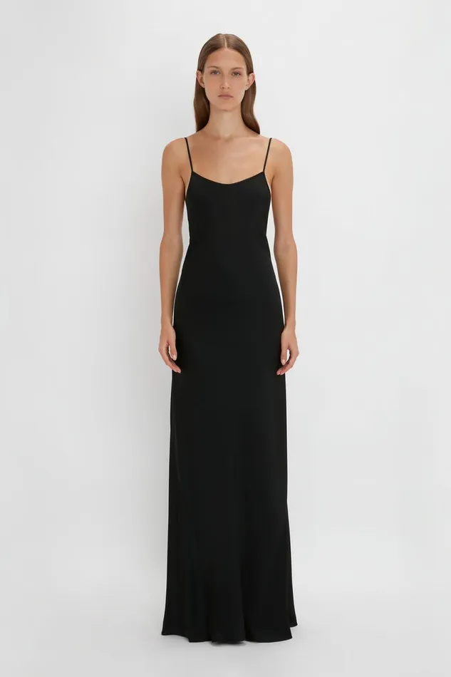 Dresses Women Victoria Beckham FloorLength Cami Dress In Black