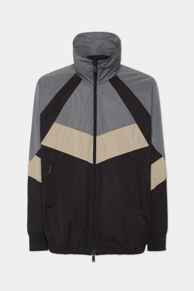 Dsquared2 Coats and Outerwear D2 Heritage Sport Jacket Grey 8211 Men