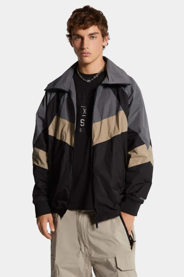 Dsquared2 Coats and Outerwear D2 Heritage Sport Jacket Grey 8211 Men