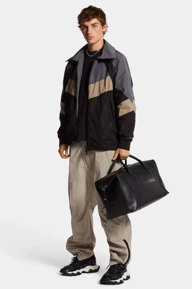 Dsquared2 Coats and Outerwear D2 Heritage Sport Jacket Grey 8211 Men