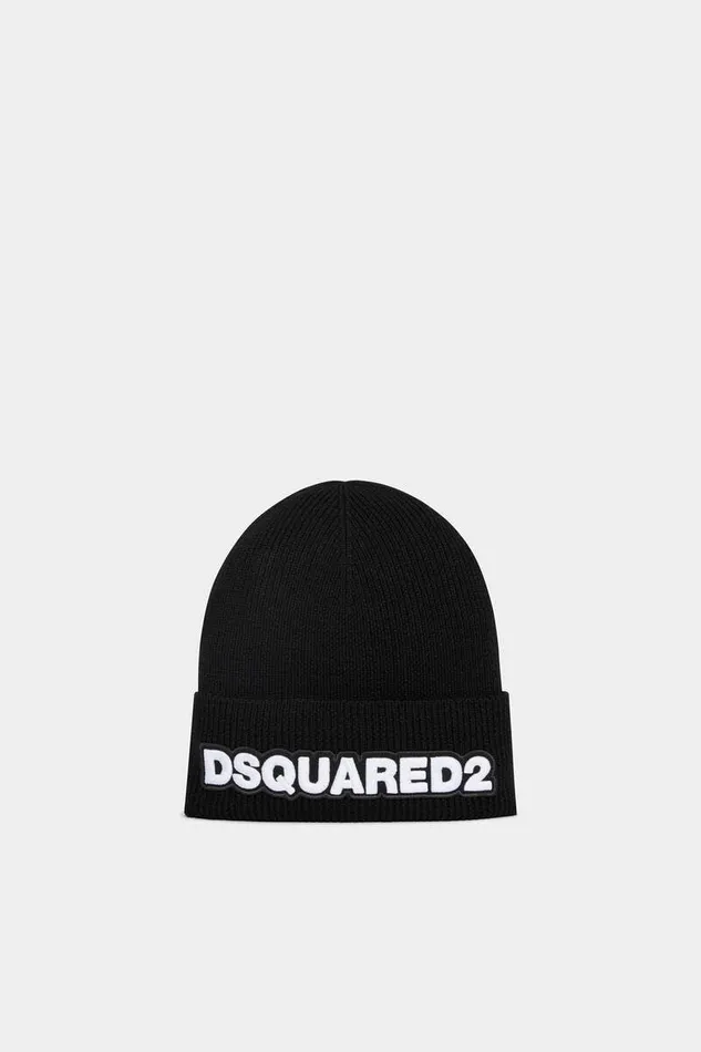 Dsquared2 Headwear Beanie Blackwhite 8211 Men