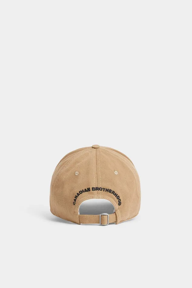 Dsquared2 Headwear Mini Logo Baseball Cap Gravelwhite 8211 Men