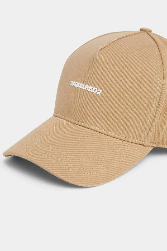 Dsquared2 Headwear Mini Logo Baseball Cap Gravelwhite 8211 Men