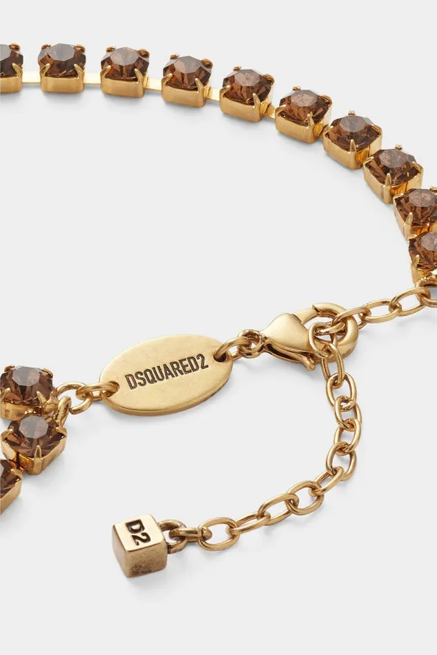 Dsquared2 Jewellery City Nights Necklace Goldhoney 8211 MenWomen