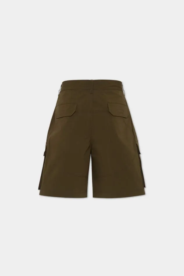 Dsquared2 Shorts Utility Track Shorts Beech Brown 8211 Men