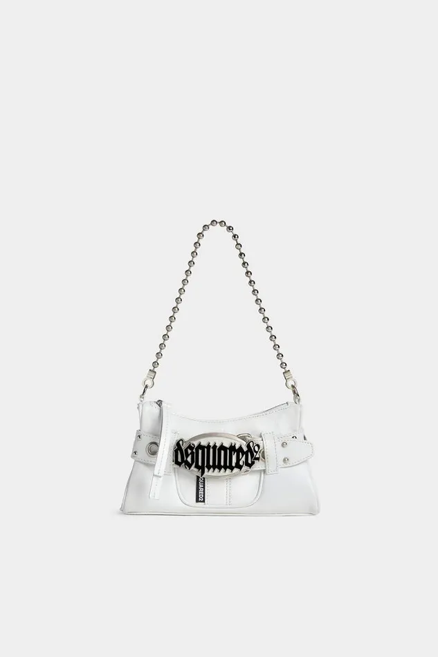 Dsquared2 Shoulder Bags Gothic Belt Clutch White 8211 Women