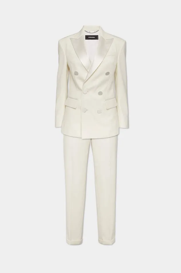Dsquared2 Suits and Blazer Boston Suit Off White 8211 Women