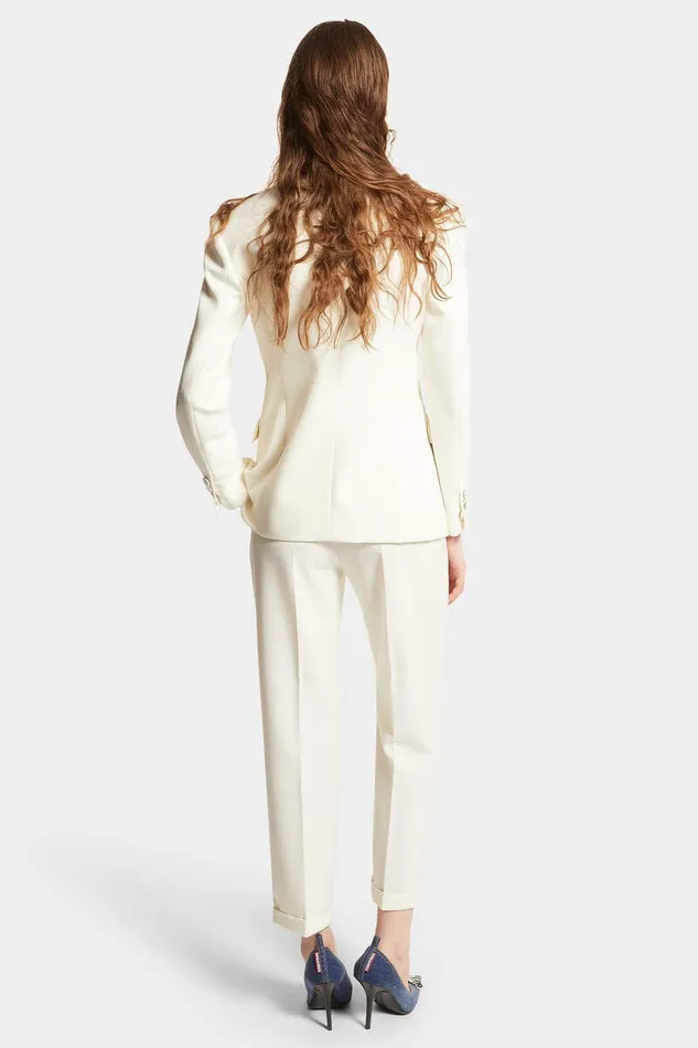 Dsquared2 Suits and Blazer Boston Suit Off White 8211 Women