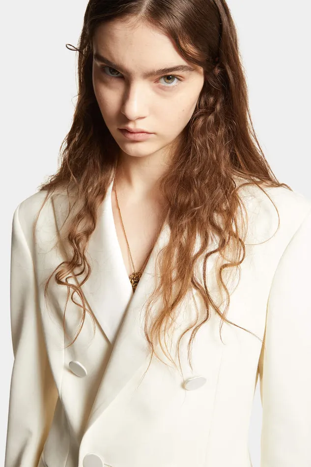 Dsquared2 Suits and Blazer Boston Suit Off White 8211 Women