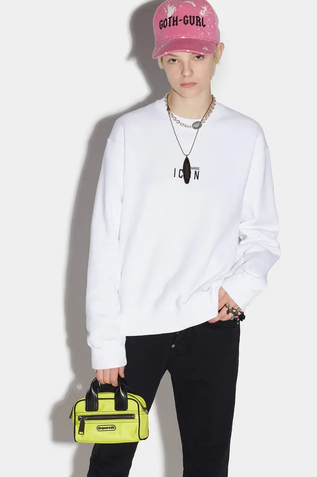 Dsquared2 Sweatshirts Mini Icon Cool Sweatshirt Wblack 8211 Women