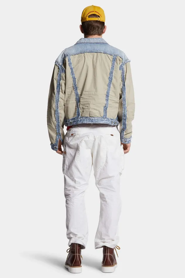 Dsquared2 Trousers D2 Adventure Cargo Kawaii Pant White 8211 Men