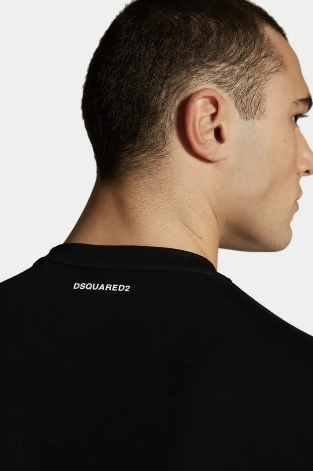 Dsquared2 Underwear Basic Basic Round Neck TShirt Black 8211 Men