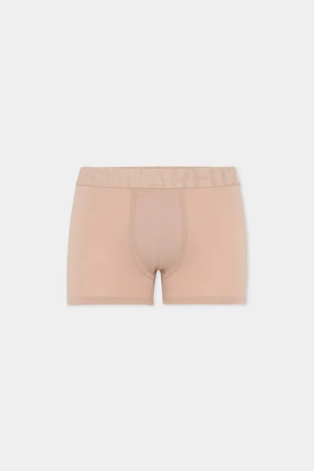 Dsquared2 Underwear Tonal Logo Trunk Beige 8211 Men