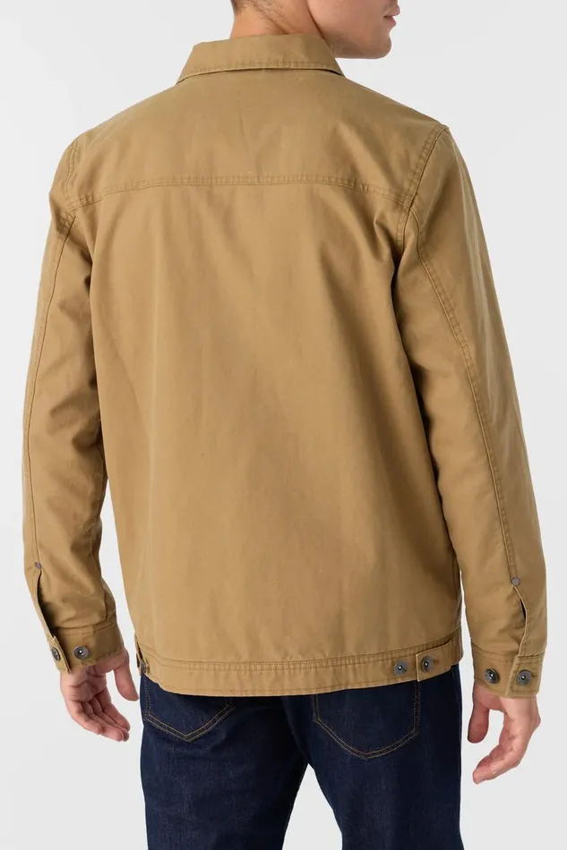 EAST CLIFF BYPASS JACKET Dark Khaki Men O039NEILL Featured
