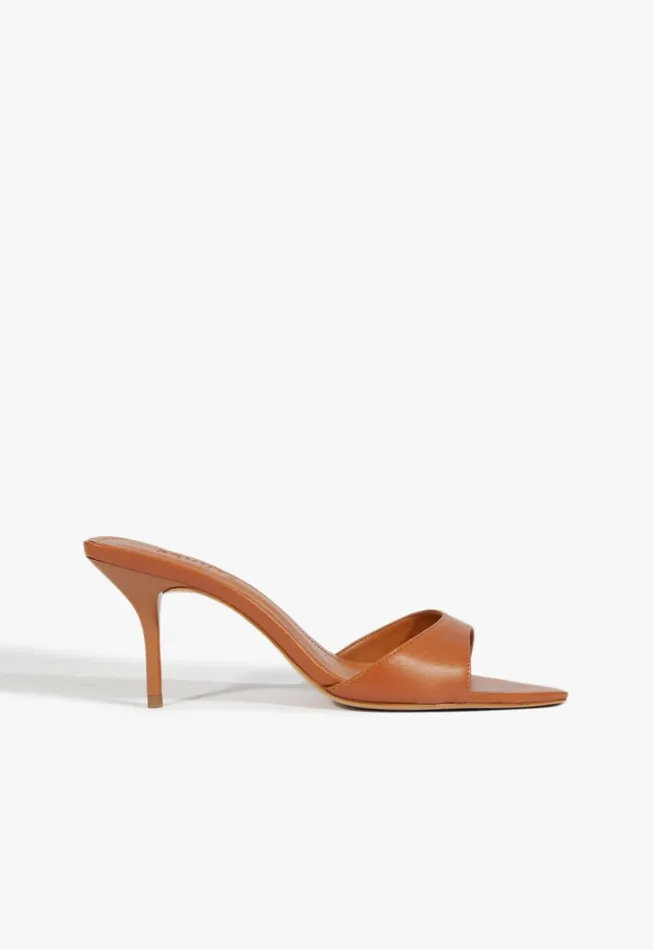 Elodie Sandal Brown Women Schutz Shoes Mules