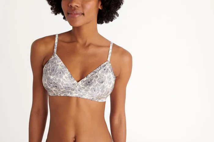 ERES Cueillette Triangle Bra Imprime Coquelicot Women Bras