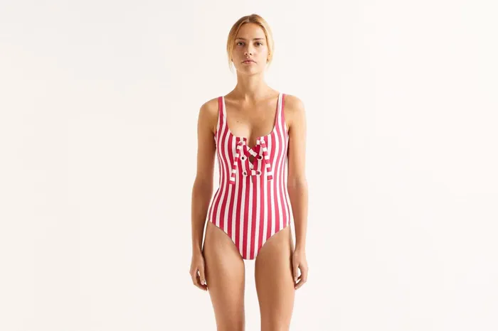 ERES Destino Tank OnePiece Grenadine 23eBlanc Women OnePiece Swimsuits