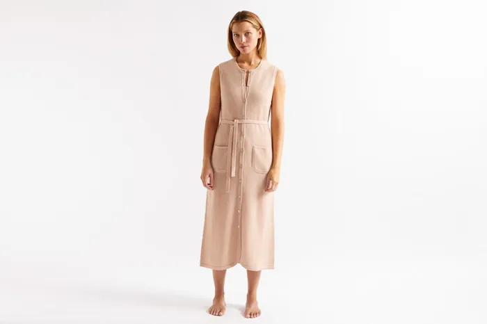 ERES Somnambule Long Jacket Calcaire Women Homewear
