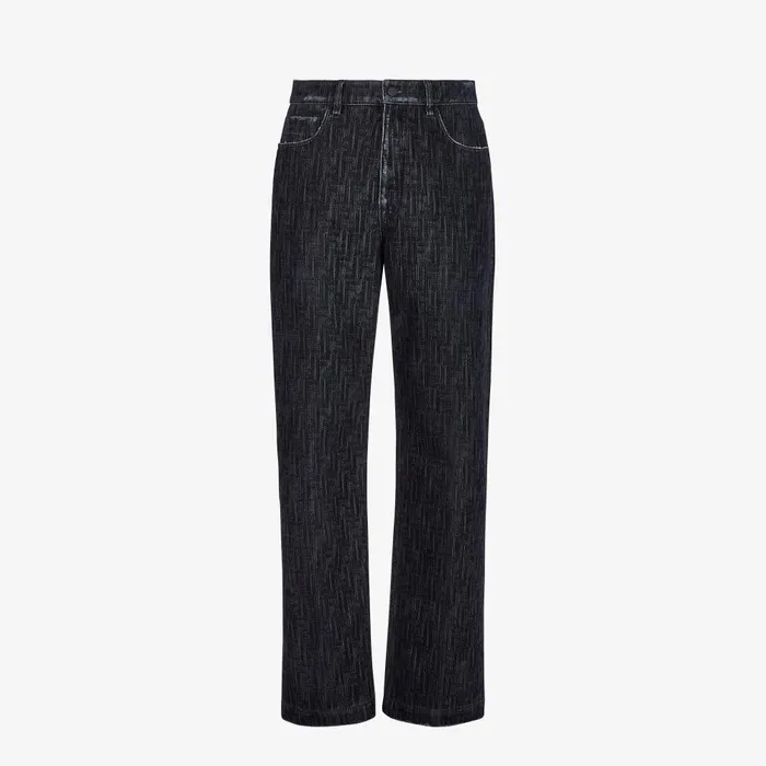 Fendi Coordinated Sets Pants Blue Denim Pants 8211 Men