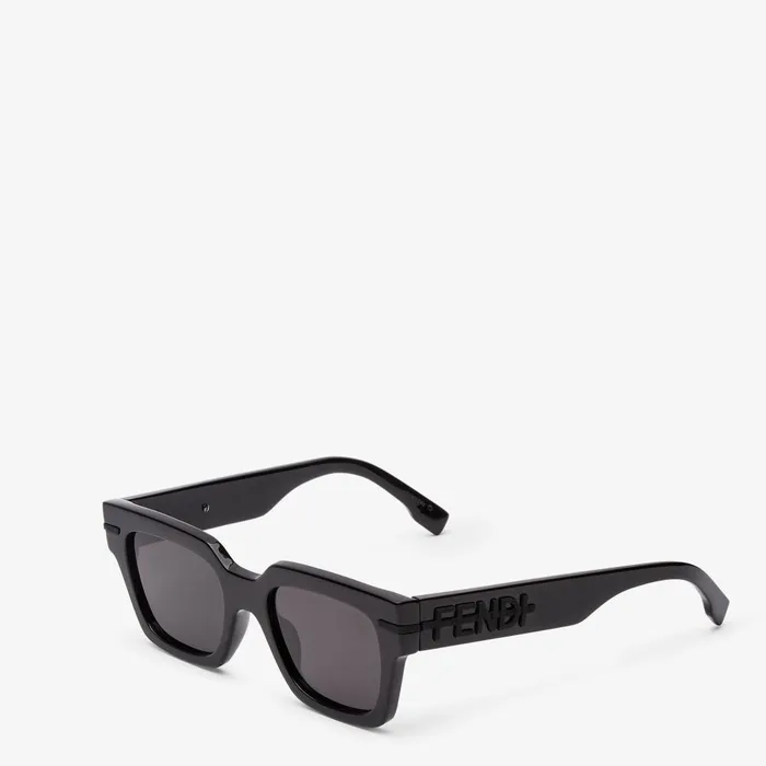 Fendi Essentials For Men Fendigraphy Black Acetate Sunglasses 8211 Men