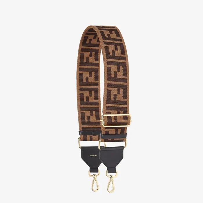 Fendi Shoulder Straps and Bag Accessories Strap You Brown Canvas Shoulder Strap 8211 Women Fendi Shoulder Straps and Bag Accessories Strap You Brown Canvas Shoulder Strap 8211 Women