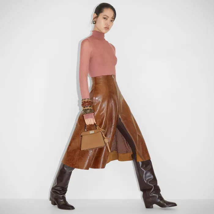 Fendi Tops and Shirts Bodysuit Light Pink Viscose Bodysuit 8211 Women