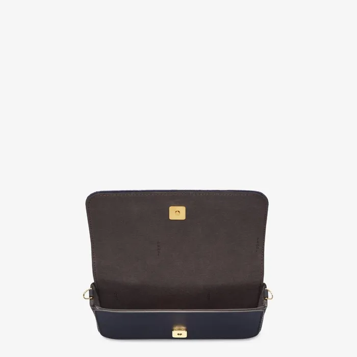 Fendi Wallets On Chain Fendigraphy Wallet On Chain Dark Blue FF Chenille Wallet 8211 Women
