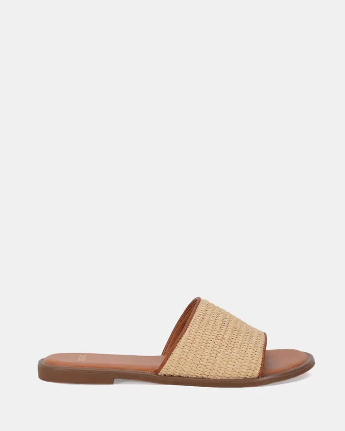 Flat Sandals Women NOVO Shoes RUNE BEIGE Sandals