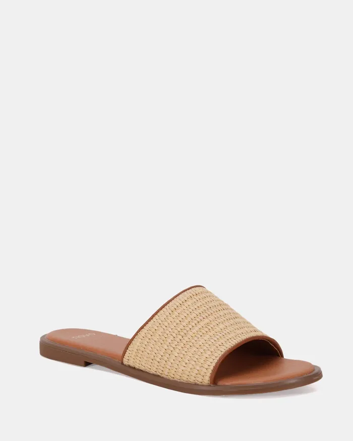 Flat Sandals Women NOVO Shoes RUNE BEIGE Sandals