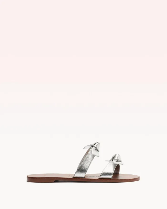Flats Women Alexandre Birman Clarita Holiday Wisdom Silver
