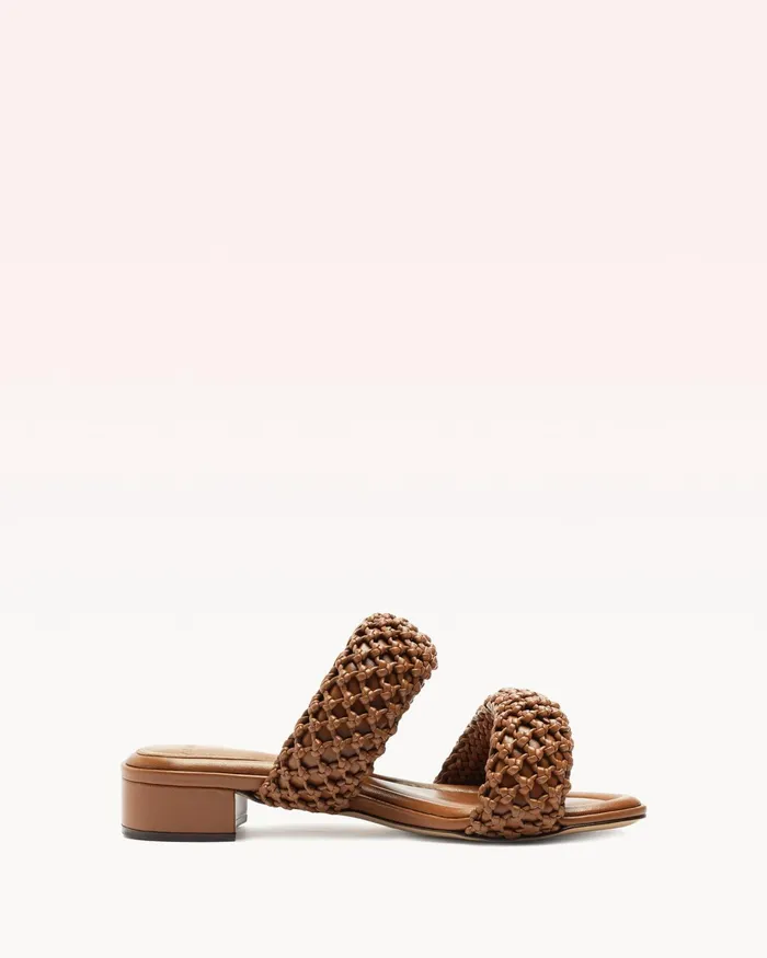 Flats Women Alexandre Birman Lilla Woven 30 Espresso