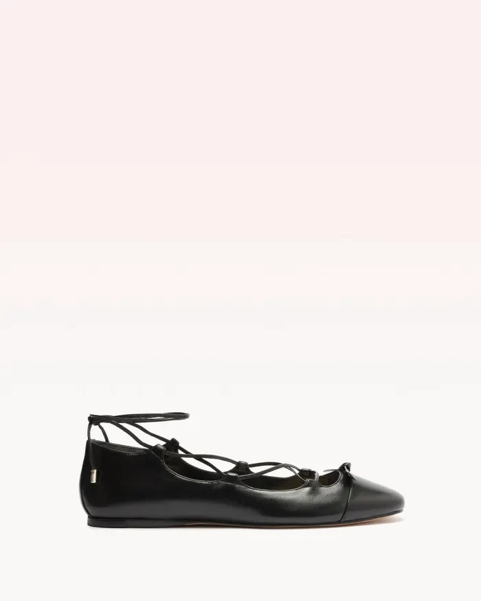 Flats Women Alexandre Birman Slim Clarita Flat Black Black