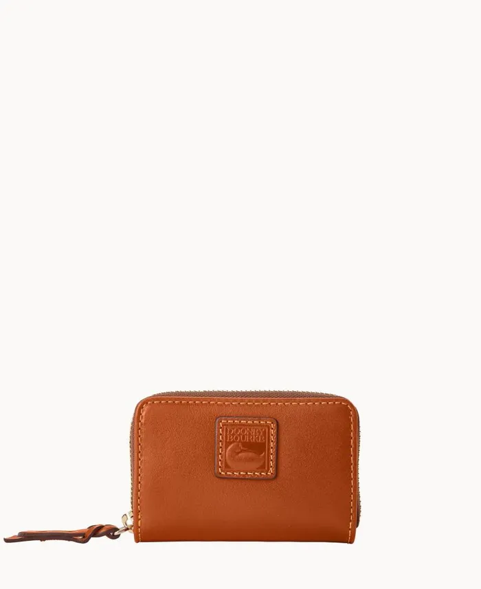 Florentine Large Zip Around Credit Card Case Natural ManWoman Dooney and Bourke Wallets Florentine Large Zip Around Credit Card Case Natural ManWoman Dooney and Bourke Wallets