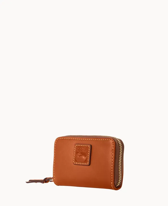 Florentine Large Zip Around Credit Card Case Natural ManWoman Dooney and Bourke Wallets Florentine Large Zip Around Credit Card Case Natural ManWoman Dooney and Bourke Wallets