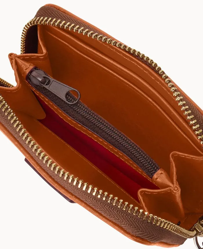 Florentine Large Zip Around Credit Card Case Natural ManWoman Dooney and Bourke Wallets Florentine Large Zip Around Credit Card Case Natural ManWoman Dooney and Bourke Wallets