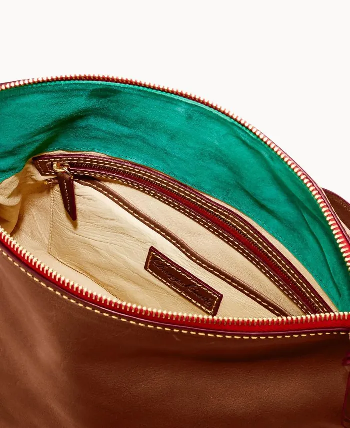Florentine Laurel Hobo Chestnut Woman Dooney and Bourke Shoulder Bags Florentine Laurel Hobo Chestnut Woman Dooney and Bourke Shoulder Bags
