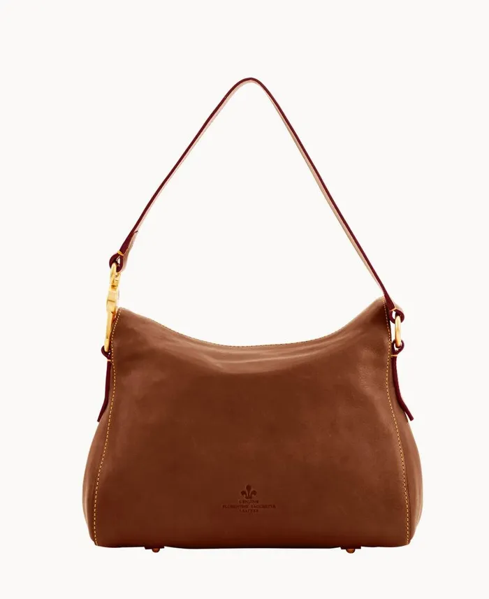 Florentine Laurel Hobo Chestnut Woman Dooney and Bourke Shoulder Bags Florentine Laurel Hobo Chestnut Woman Dooney and Bourke Shoulder Bags