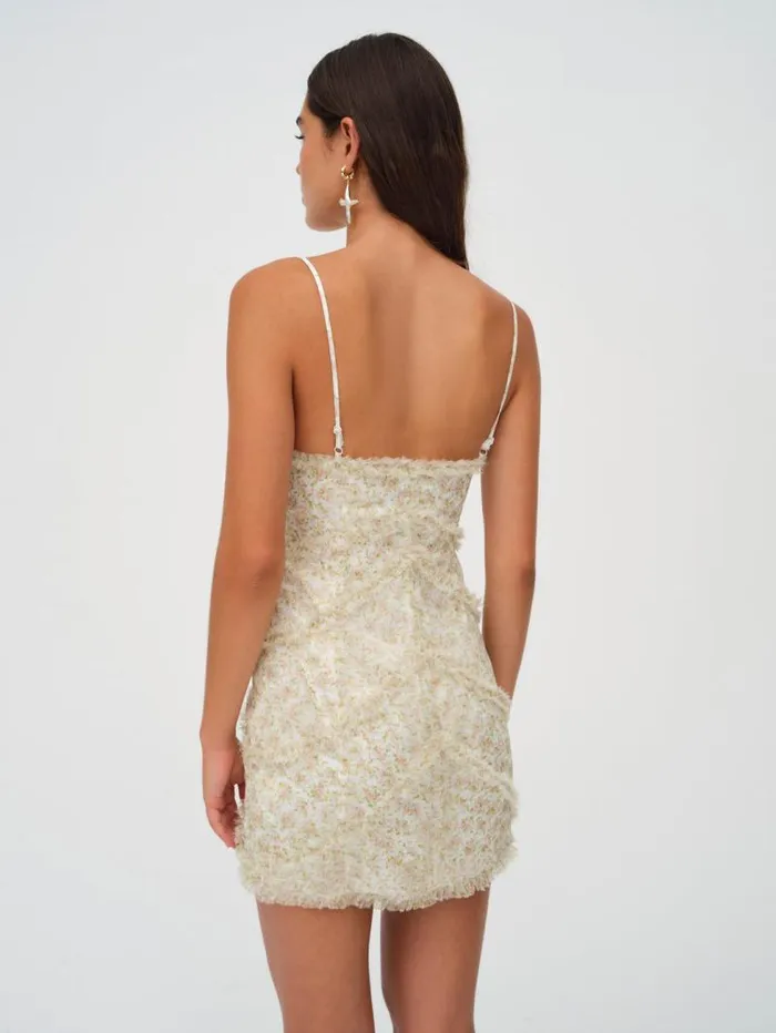 For Love and Lemons Dresses Chania Mini Dress Yellow 8211 Women For Love and Lemons Dresses Chania Mini Dress Yellow 8211 Women