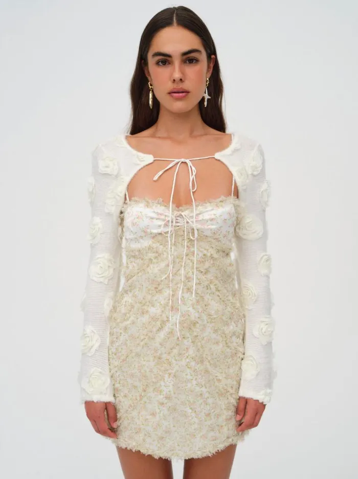 For Love and Lemons Dresses Chania Mini Dress Yellow 8211 Women For Love and Lemons Dresses Chania Mini Dress Yellow 8211 Women
