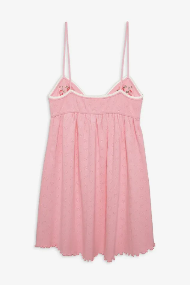 For Love and Lemons Lingerie Isabel Knit Slip Dress Pink 8211 Women For Love and Lemons Lingerie Isabel Knit Slip Dress Pink 8211 Women