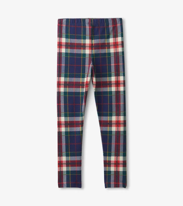 Girls Celebration Plaid Leggings Hatley