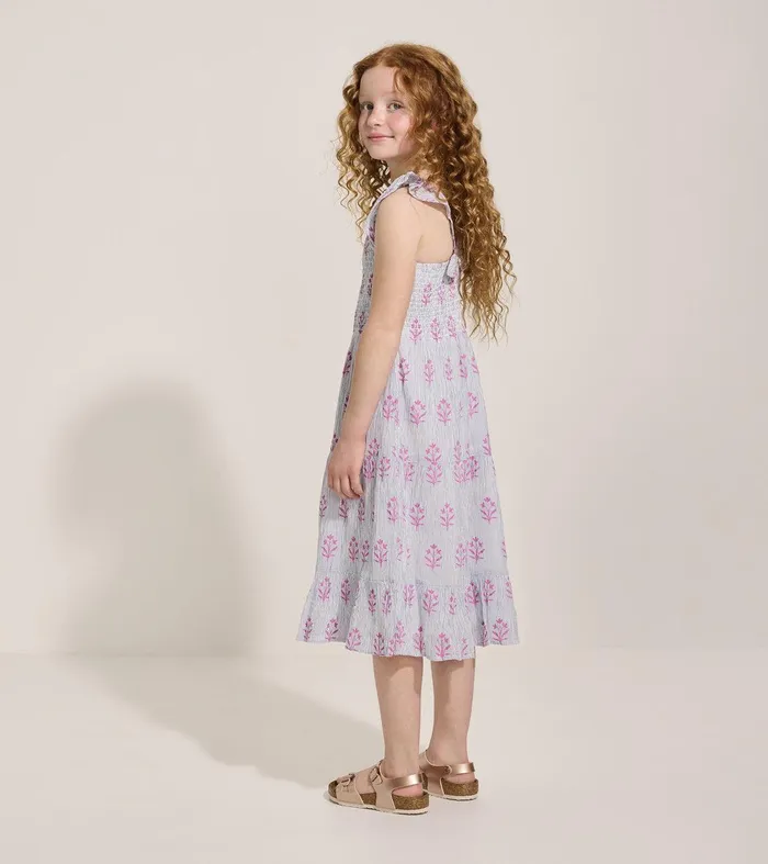 Girls Wildflower Smocked Dress Hatley