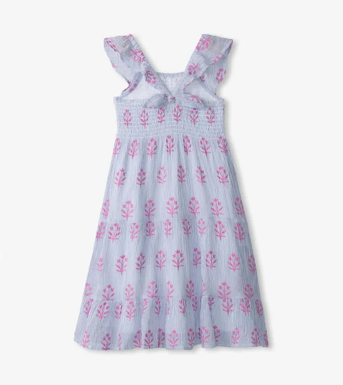 Girls Wildflower Smocked Dress Hatley