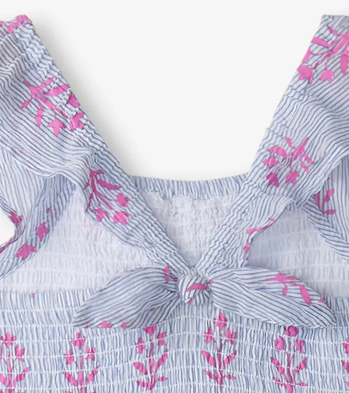 Girls Wildflower Smocked Dress Hatley