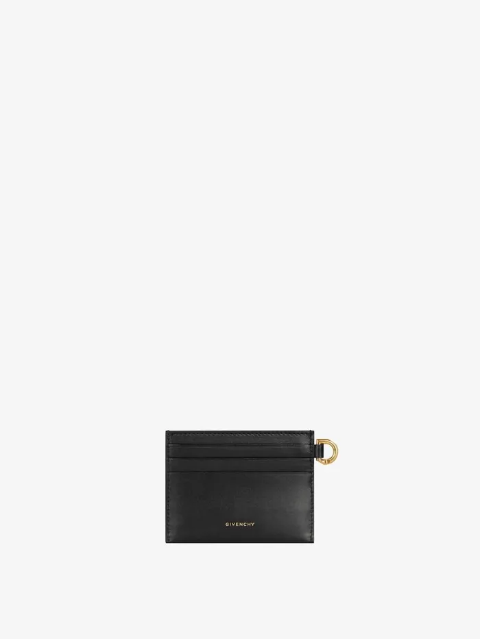 Givenchy 4G Card Holder In Leather Black Women Wallets and Card Holders Givenchy 4G Card Holder In Leather Black Women Wallets and Card Holders