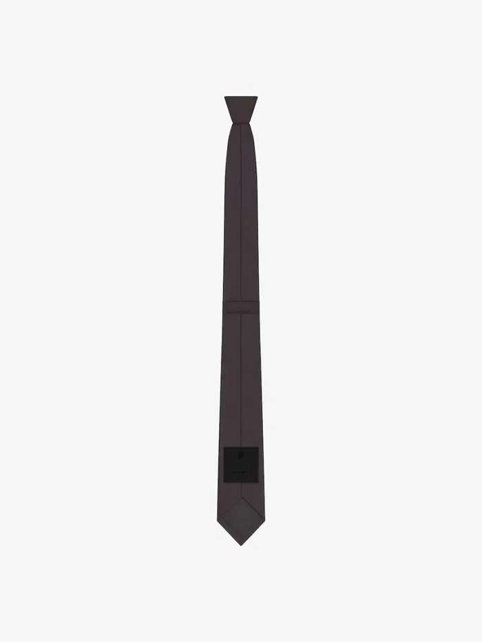 Givenchy 4G Tie In Silk With Rhinestones Black Men Scarves and Ties Givenchy 4G Tie In Silk With Rhinestones Black Men Scarves and Ties