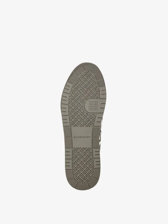 Givenchy G4 High Top Sneakers In Laminated Leather Silvery Grey Men Sneakers Givenchy G4 High Top Sneakers In Laminated Leather Silvery Grey Men Sneakers