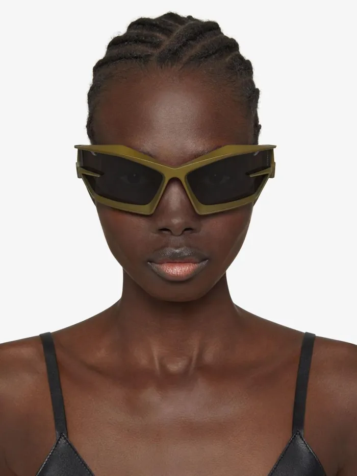 Givenchy Giv Cut Unisex Sunglasses In Nylon Khaki WomenMen Sunglasses Givenchy Giv Cut Unisex Sunglasses In Nylon Khaki WomenMen Sunglasses