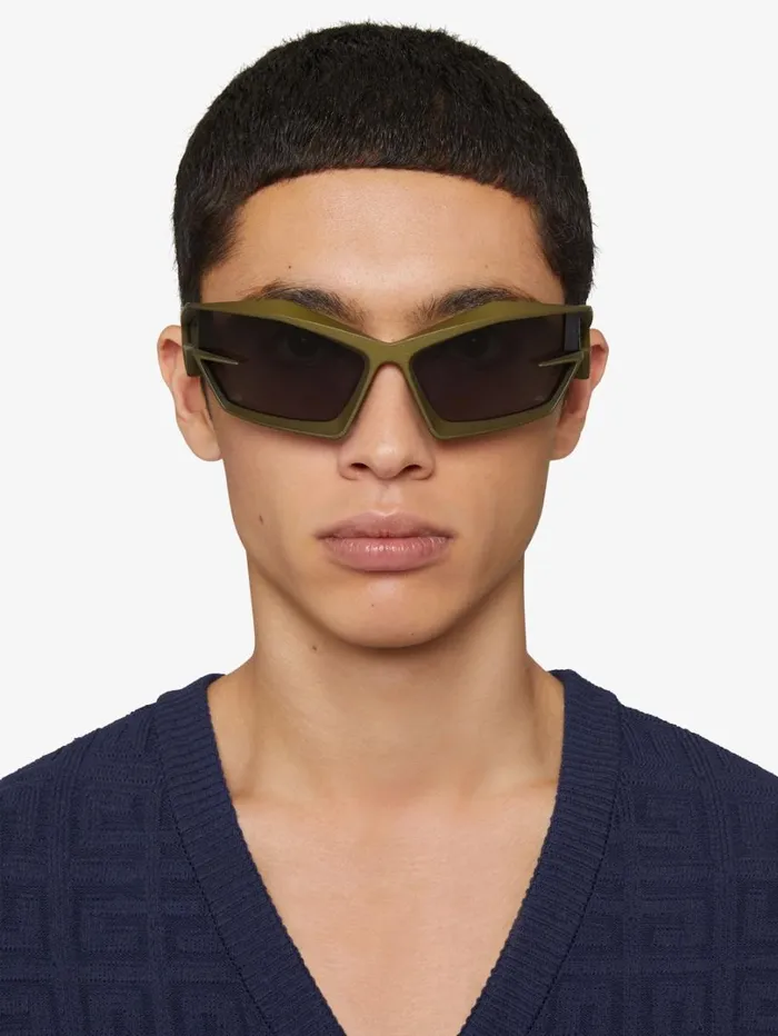 Givenchy Giv Cut Unisex Sunglasses In Nylon Khaki WomenMen Sunglasses Givenchy Giv Cut Unisex Sunglasses In Nylon Khaki WomenMen Sunglasses