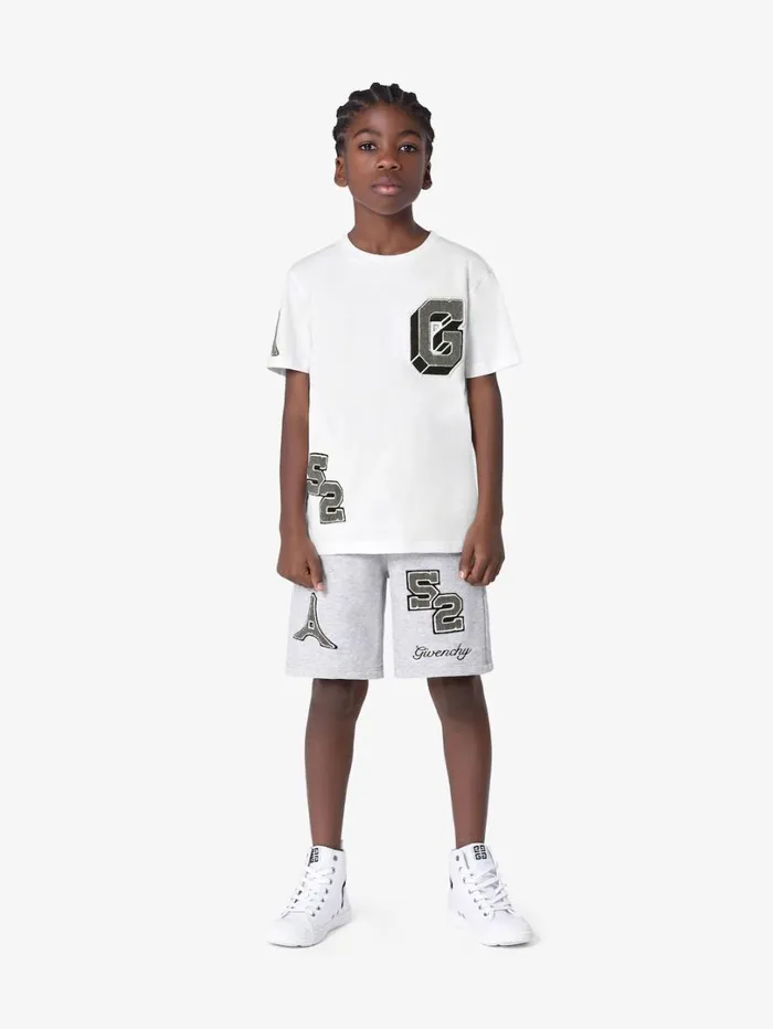 Givenchy GIVENCHY Tshirt In Cotton White Men Boy 4 To 12 Years